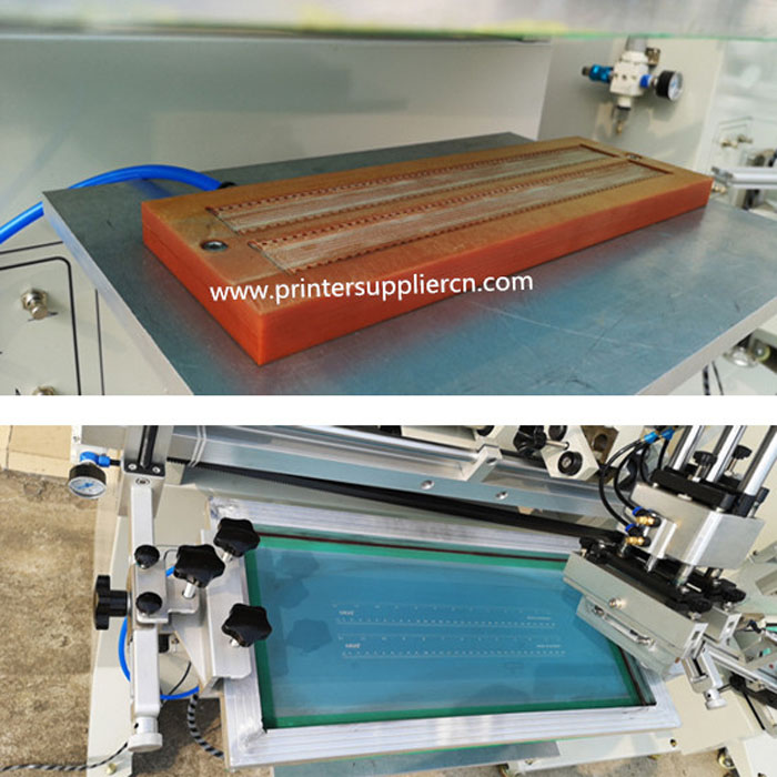 Semi Automatic screen printer for Ruler Set