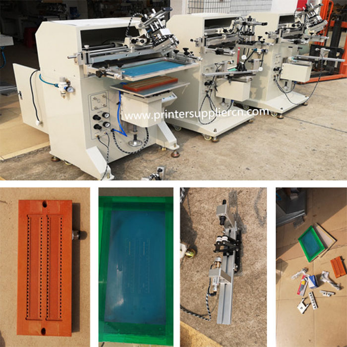 Semi Automatic screen printer for Ruler Set