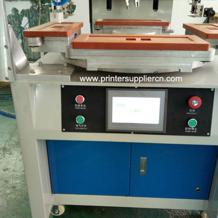 Metal Sheet Screen Printing Machine with Auto Sucker