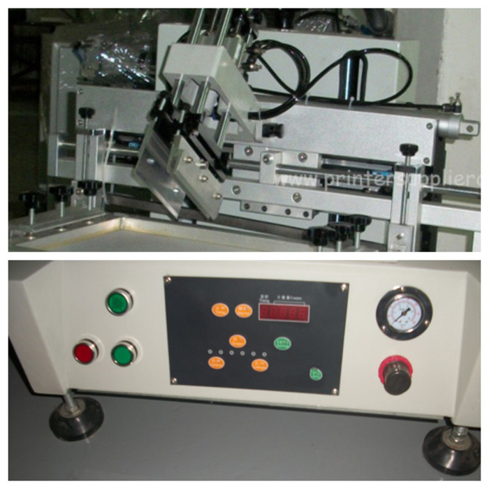 desktop round screen printing machine