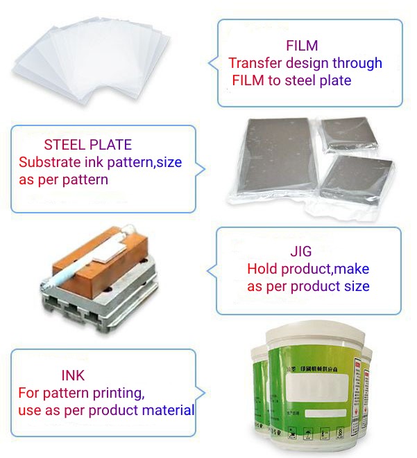 2 Colors Tampography Pad Print Machine for Advertising Logo