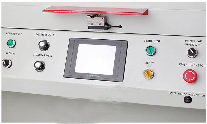 High Precise Vacuum Bed Flat PCB Screen Printing Machine