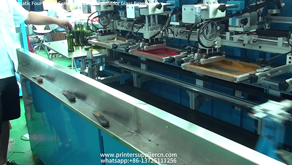 glass bottle screen printer