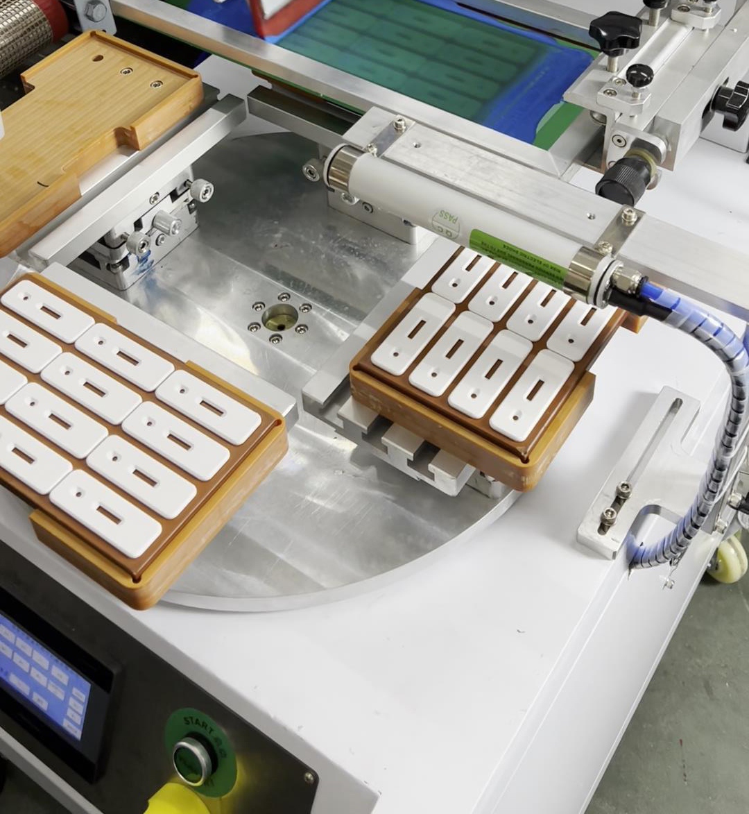 test cassette screen printing machine