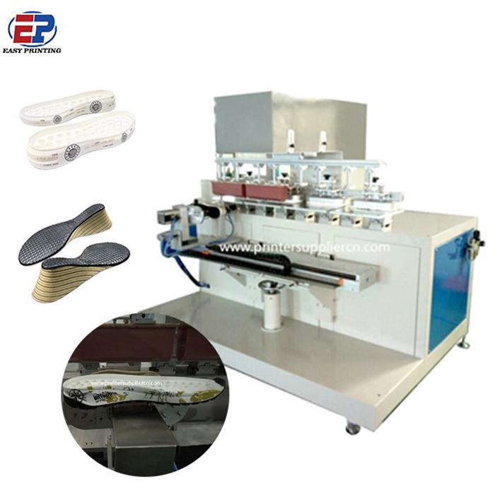 Latest Hot Sell Machine-Two Colors Shoes Sole Side Pad Printing Machine with Servo System