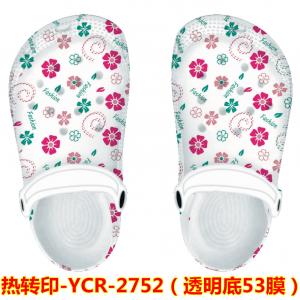 3D Vacuum Heat Transfer Film -Flower Design