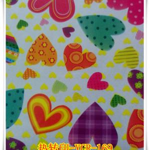 3D Vacuum Heat Transfer Film -Star Heart Design