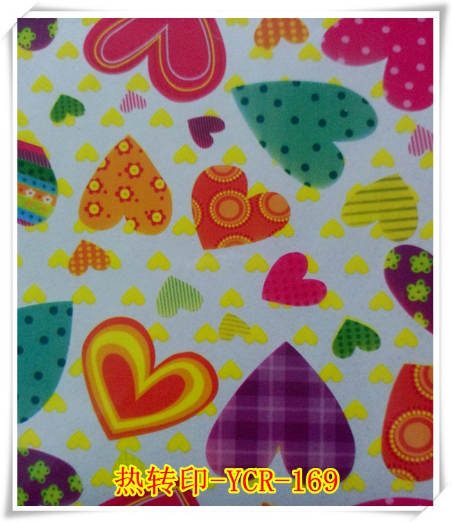 3D Vacuum Heat Transfer Film -Star Heart Design