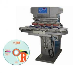 Automatic Four Color Pad Printer For CD/DVD