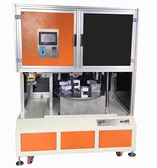 Four Workstations Rotary Automatic Heat Transfer Machine for Lid Cover 