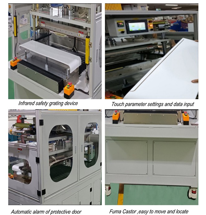 Automatic Hot Foil Stamping Machine for Air Conditioner Cover