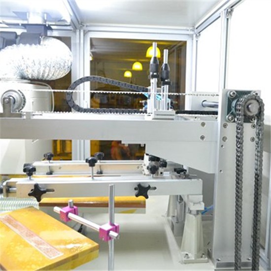 Automatic Screen Printer for Straight Ruler