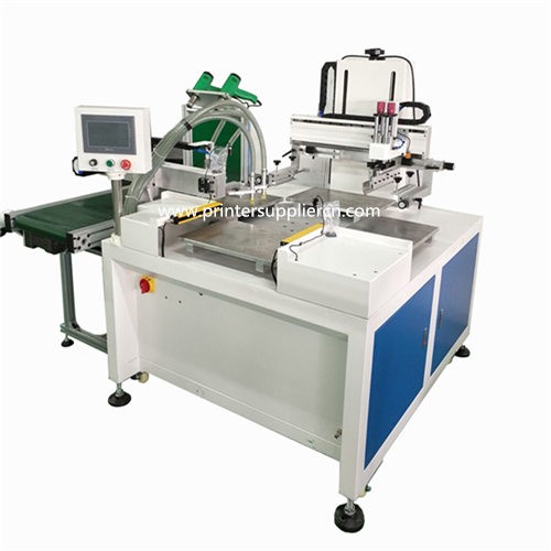 Automatic Screen Printing Machine for Shoe insoles(with hot-air drier)