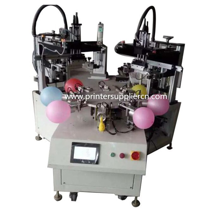 Automatic Two Color Screen Printing Machine for Balloon