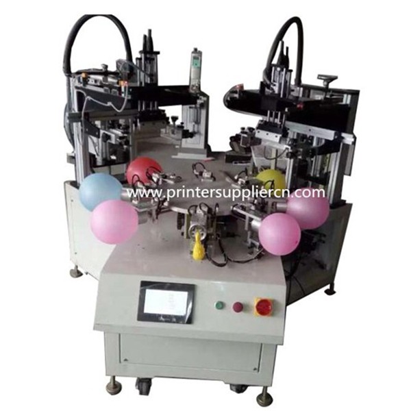 Automatic Two Colors Screen Printing Machine for Balloon