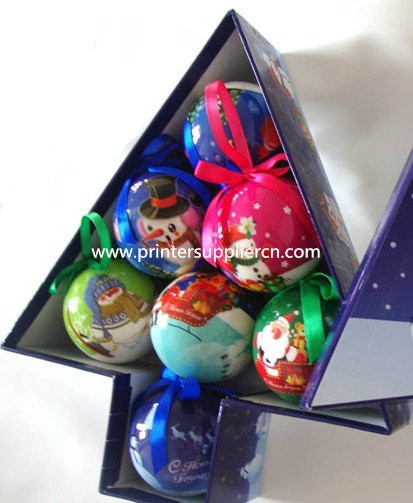 Christmas Ball Five Color Printing Production Line Machine