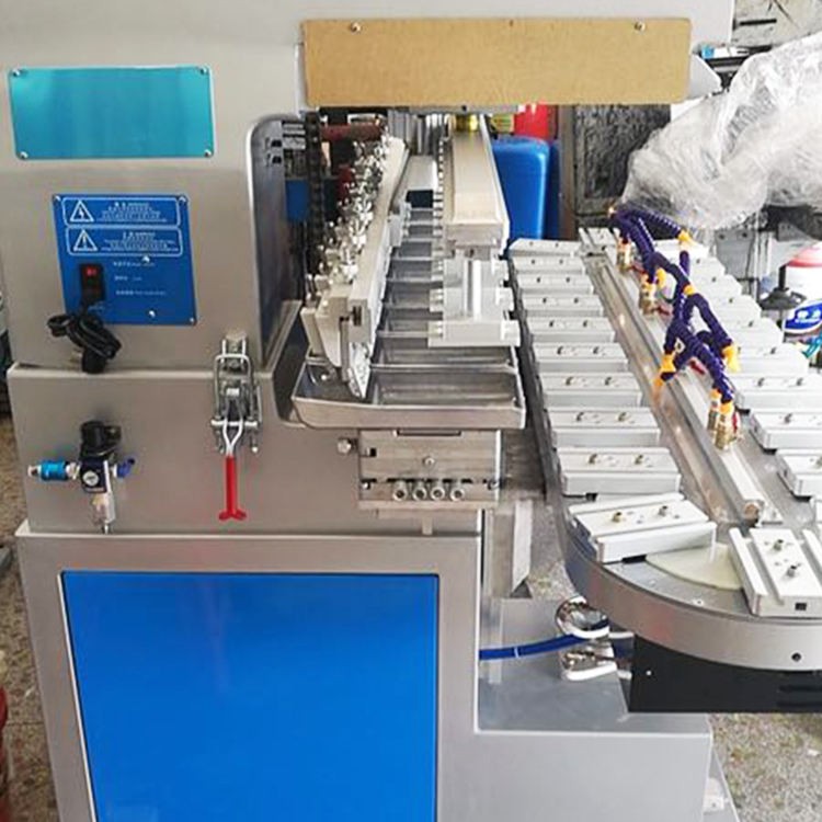 Eight Colors Pad Printing Machine with Conveyor for Toys