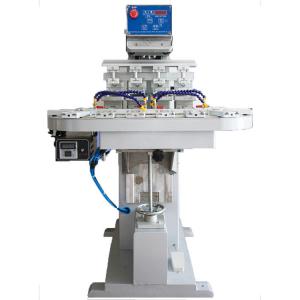 Four Color Pad Printing Equipment with Conveyor