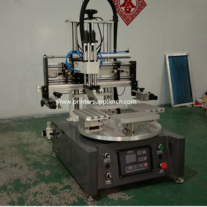 Four Stations Rotary Silk Screen Machine for Mobile Case