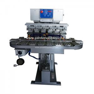HIgh Quality Six Colors Plastic Pad Printing Machine with Conveyor