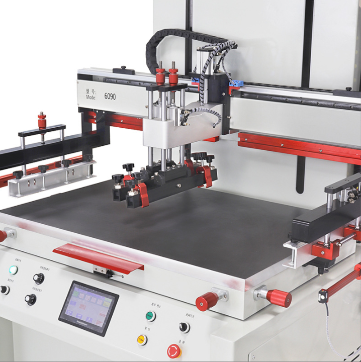 High Precise Vacuum Bed Flat PCB Screen Printing Machine 
