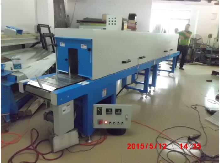  Hot Tunnel IR Dryer Machine Conveyor For Plastic Cups Bottles