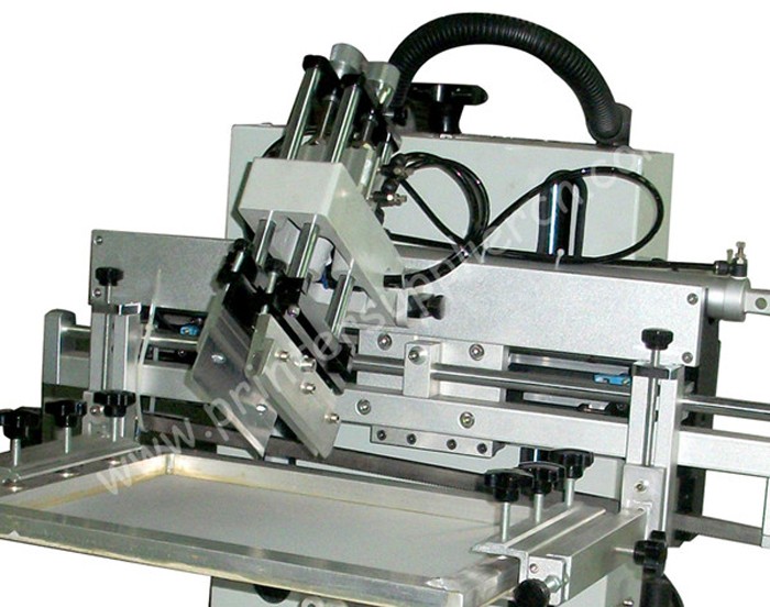 Leather Silk Screen Printing Machines with Pneumatic-Drive