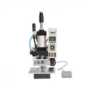 Pneumatic Desktop Hot Embossing Machine for Leather