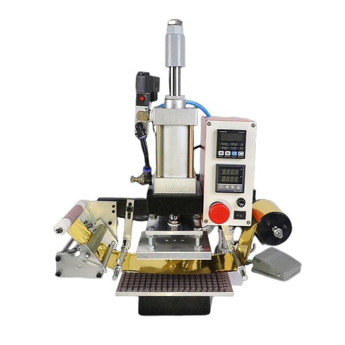 Pneumatic Desktop Hot Embossing Machine for Leather