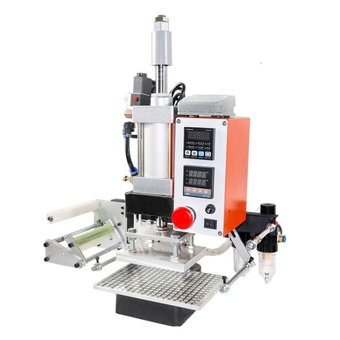 Pneumatic Hot Foil Die Making Hot Stamping and Branding  Machine