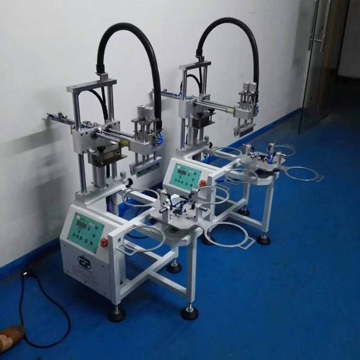 Semi-auto Balloon Screen Printer Machine with Four Workstations