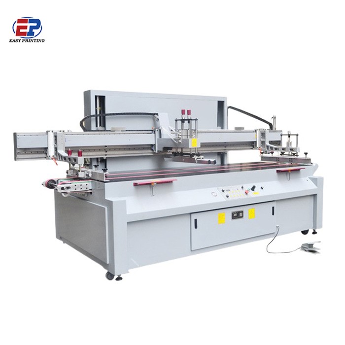 Semi-auto Plane Screen Printing Machine for Yoga Mat