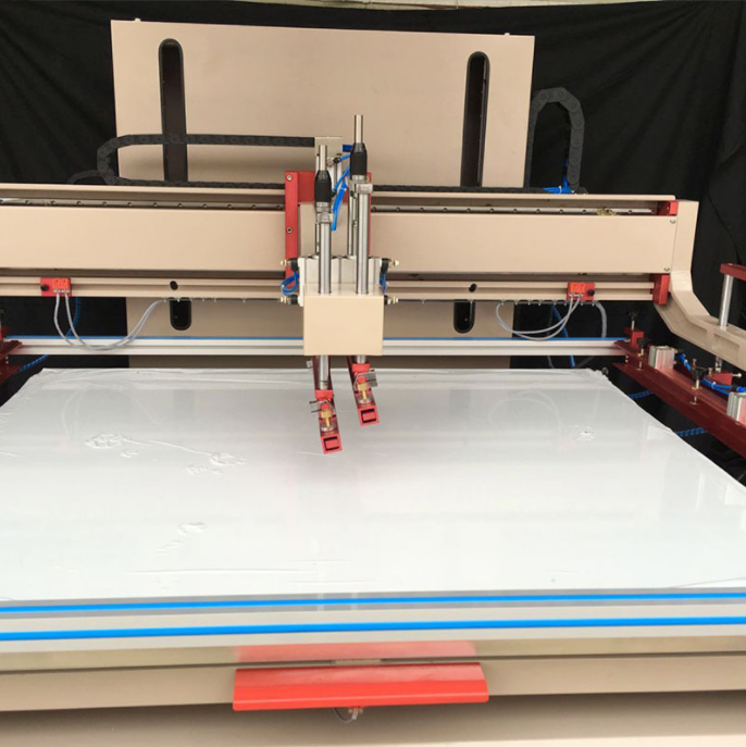 Semi-auto Plane Screen Printing Machine for Yoga Mat