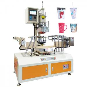 Swing-type Heat Transfer Printing Machine for Tapered Cups