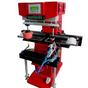 Two Color Shoe Heel Pad Printing Machine