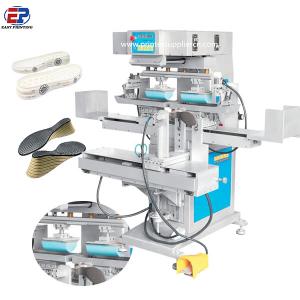 Two Colors Pad Printer for Sport Shoe Sole and Heel